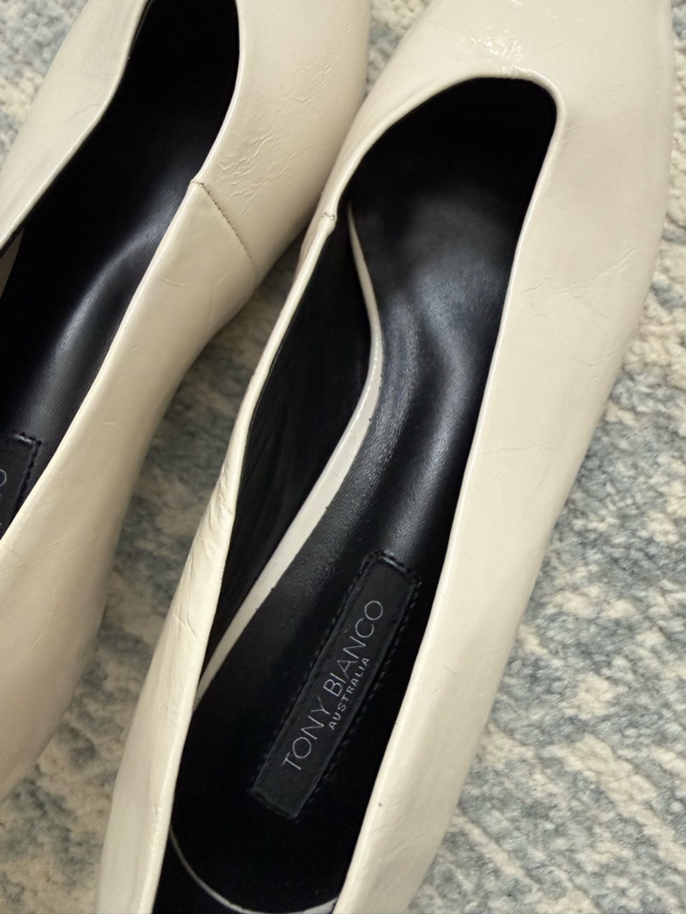Tony Bianco Cherry Pointed Toe Kitten Heel Pump - Picture 3 of 8